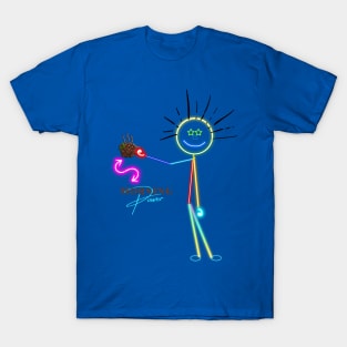 Neon Guy Morning Power / Morning Coffee T-Shirt